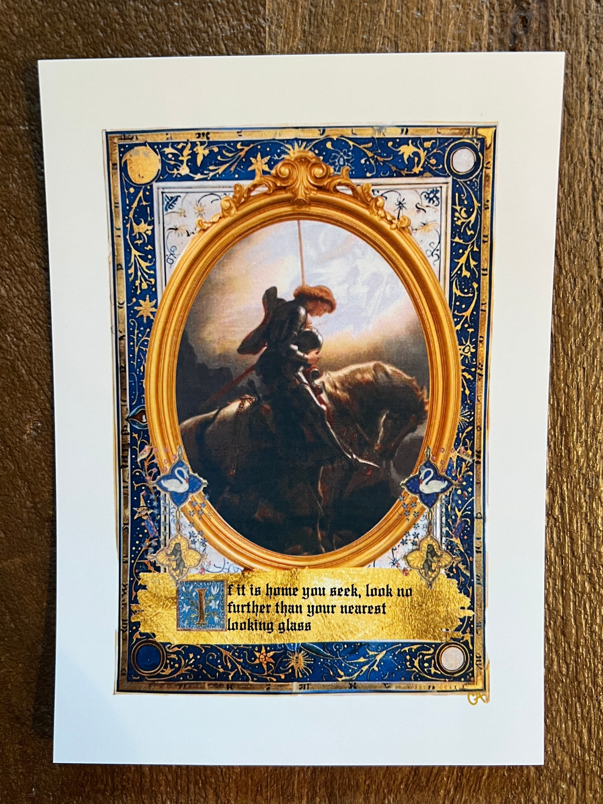 The Mirror | 5 × 7 Art Print